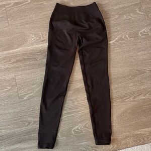 Alphalete Amplify Brown High-Rise Leggings